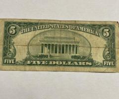 LOST: $5 Bill (Intercepted During Magic Trick)